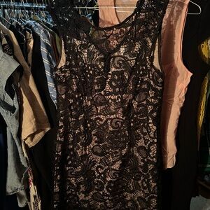 Elegant Black Lace Dress Suzy shier large